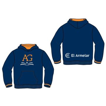 SUDADERA CAPUCHA ANGELES GALINO EL ARMELAR